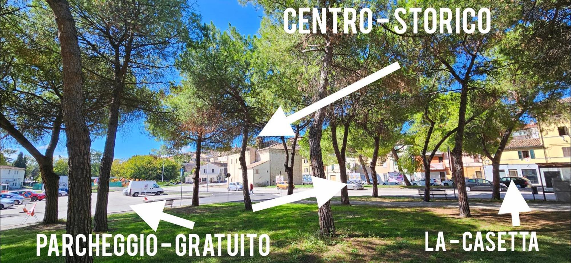 La Casetta Bilocale Centrale Con Terrazza Parkfree Wifi Minipc Ps4 Ac Jesi Esterno foto